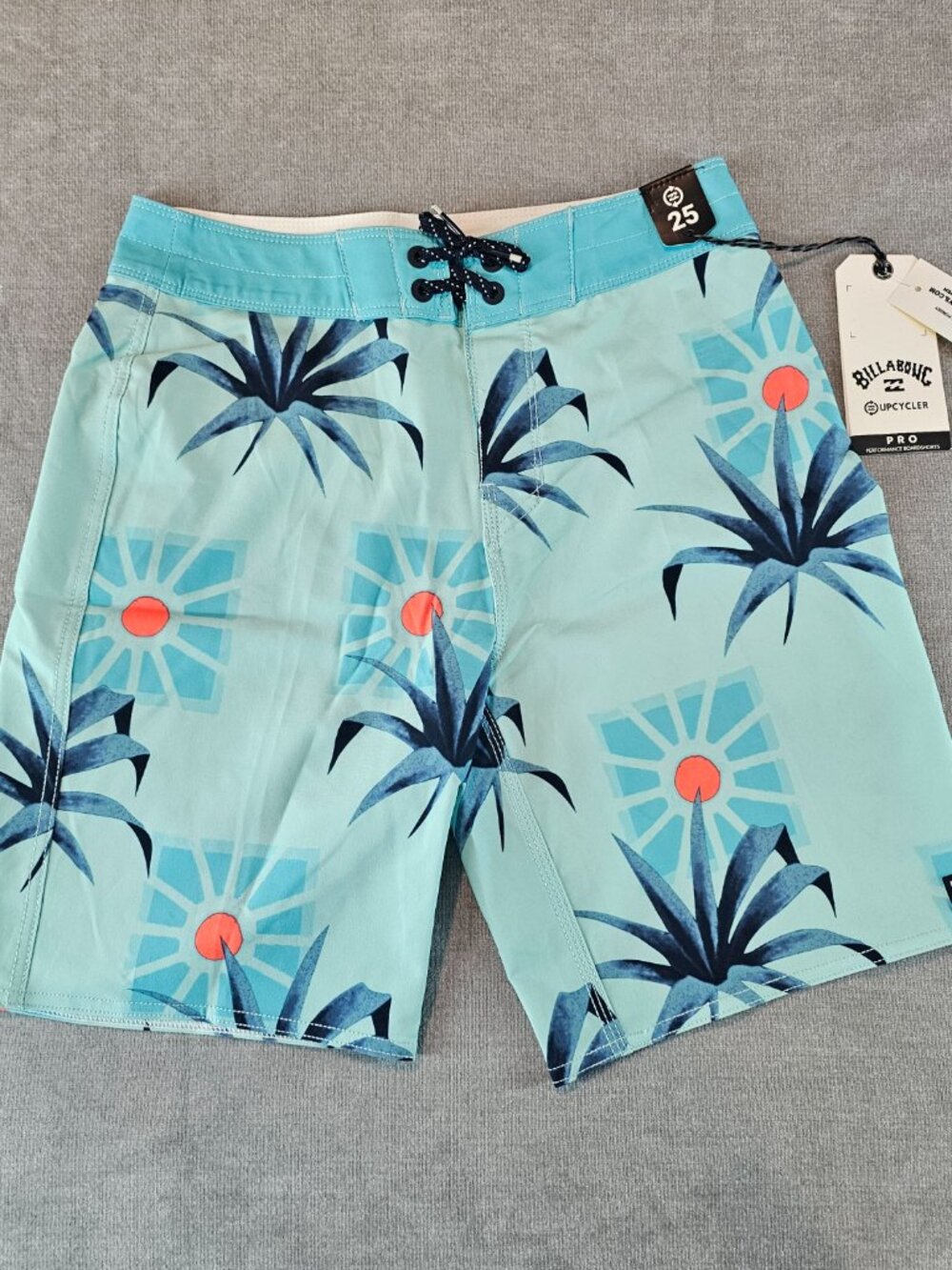 Billabong Boy's Size 25 Sunday's Pro Boardshorts Blue Coastal Tillys NEW